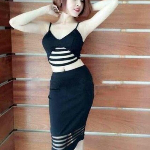 Set croptop cut out
