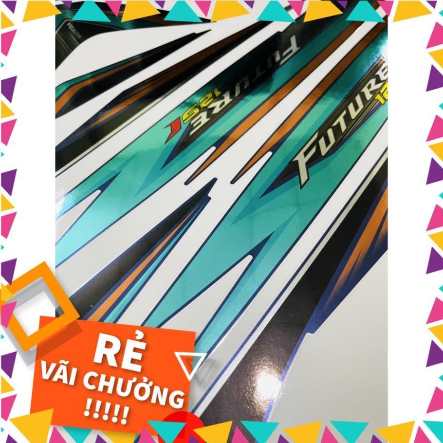 Tem Rời Future FI Mẫu Xanh Ngọc Cam Tem Crom