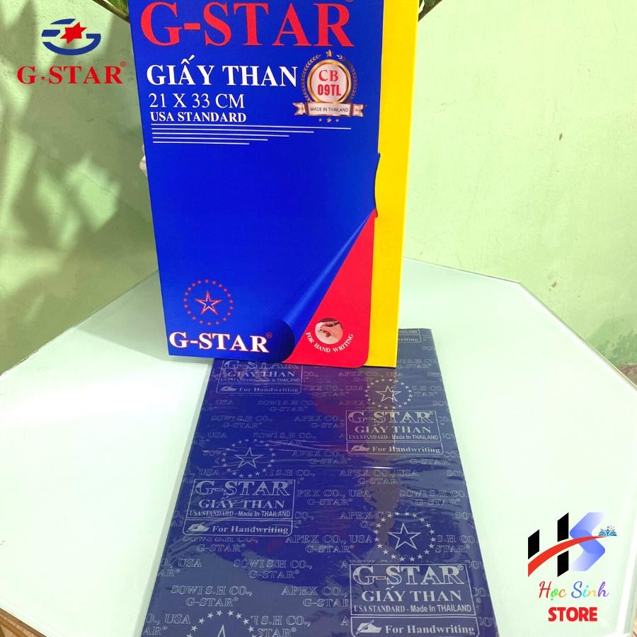 Giấy than Thái Lan 09TL, hiệu GSTAR, 100 tờ/hộp.