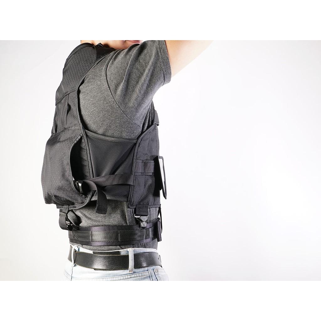 Áo phóng viên Lowepro - S&amp;F Technical Vest, tặng Dây đai lưng Technical Belt ( Chính hãng )