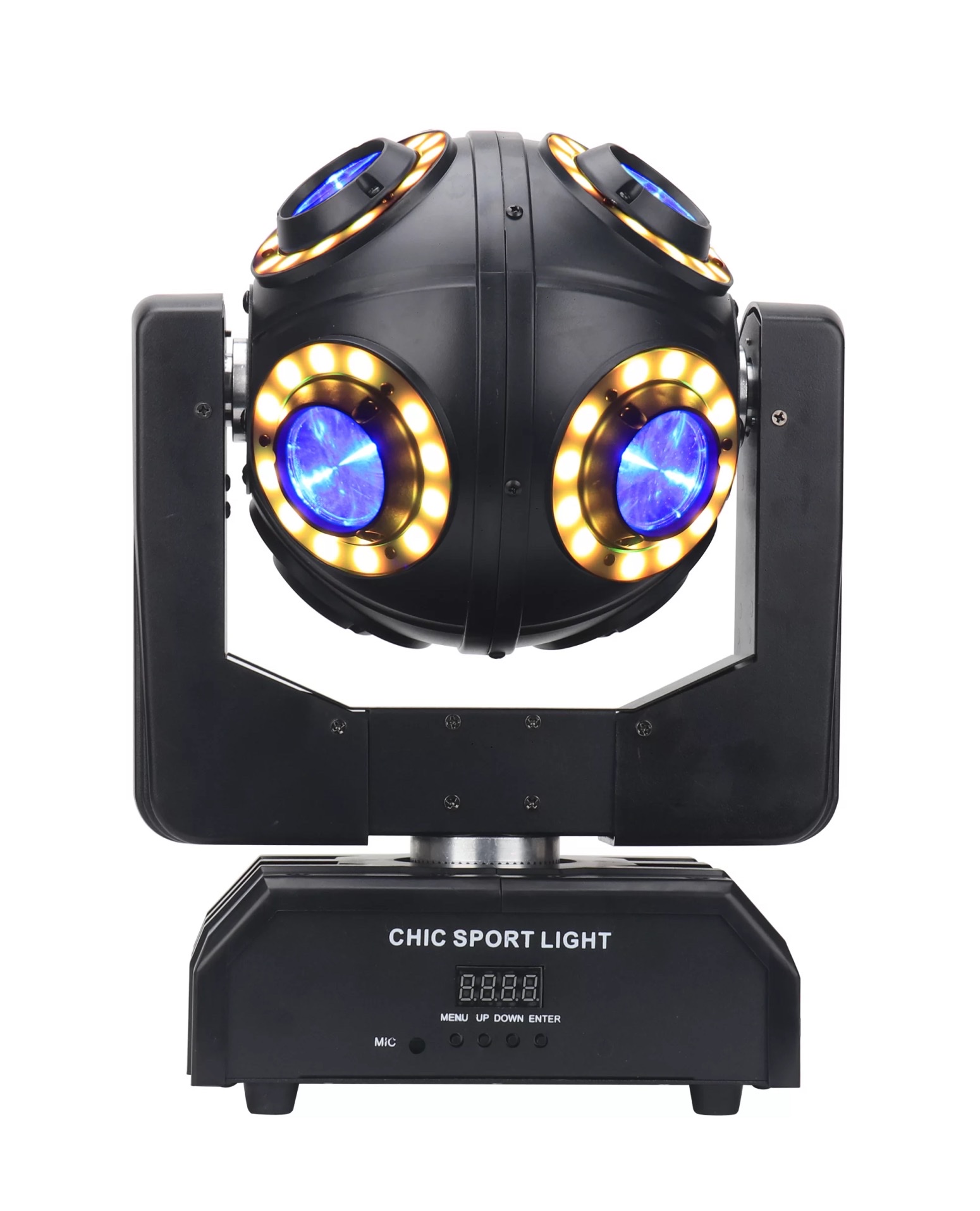 ĐÈN MOVING 8 MẮT LED - THÍCH HỢP DÙNG TRONG DISCO , CLUB , DJ.