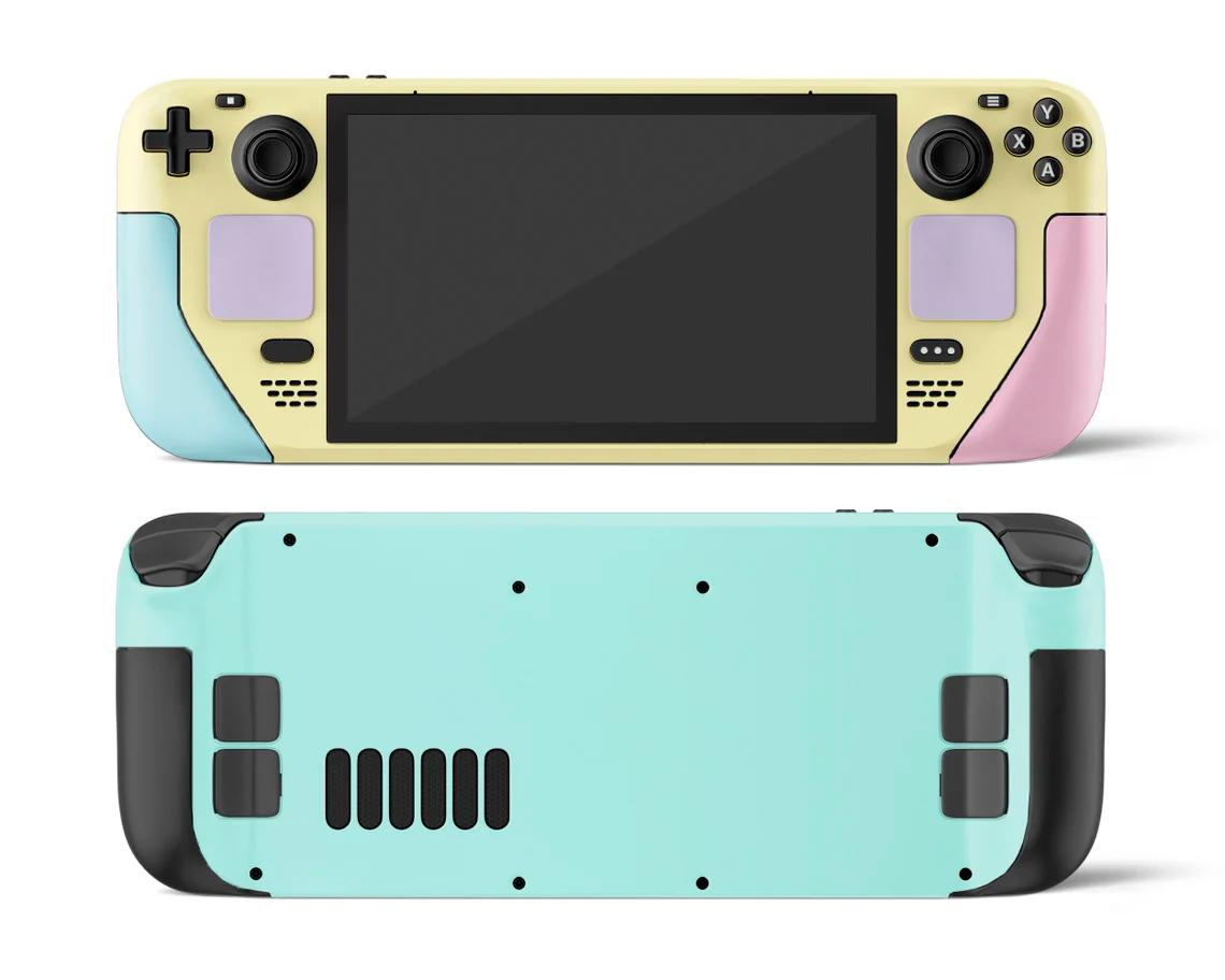 Skin decal dán Steam Deck mẫu Retro 80s Color Blocking