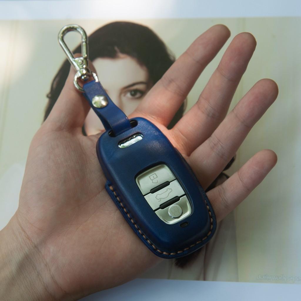 BAO DA CHÌA KHÓA DÀNH CHO XE AUD - ĐỒ DA THỦ CÔNG CAO CẤP