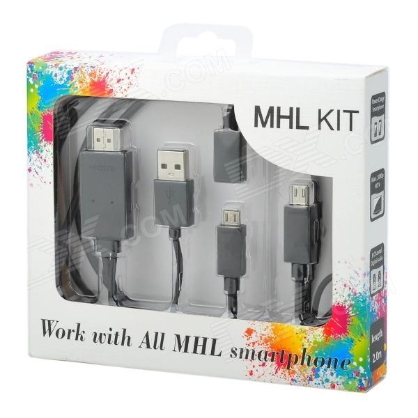 Cáp HDMI MHL Kit Đa Năng Cho Điện Thoại Android (màu ngẫu nhiên)