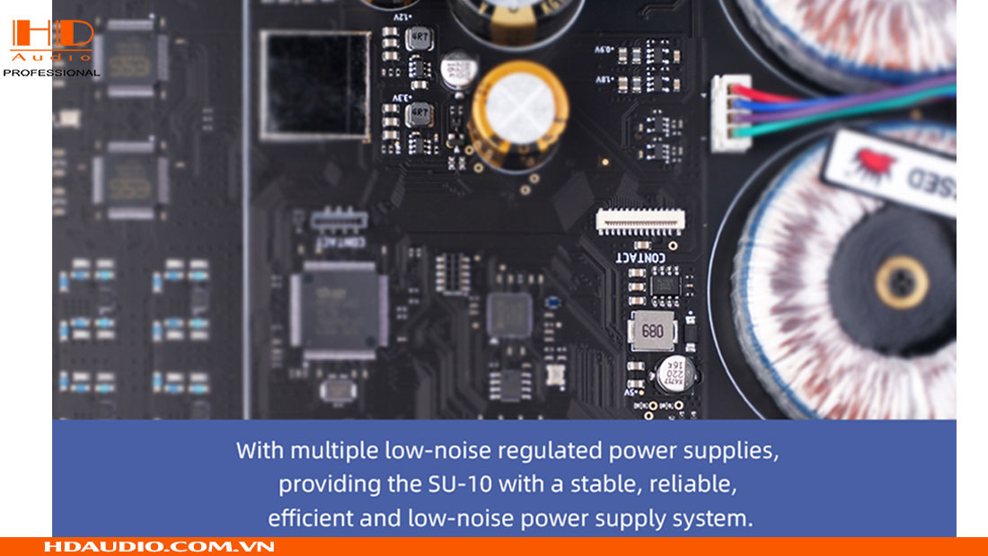 Giải Mã DAC SMSL SU-10 - Trang Bị XU316 + 21 OPA 1612A cùng 2 Chip ES9038Pro Đẳng Cấp - Hàng Chính Hãng