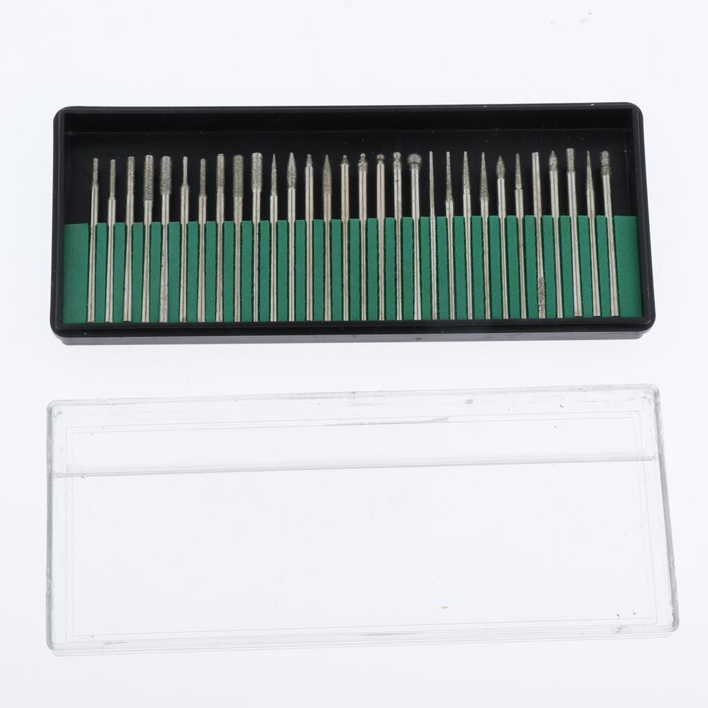 30pcs Round / Flat Scraper Diamond Set For Detail Work