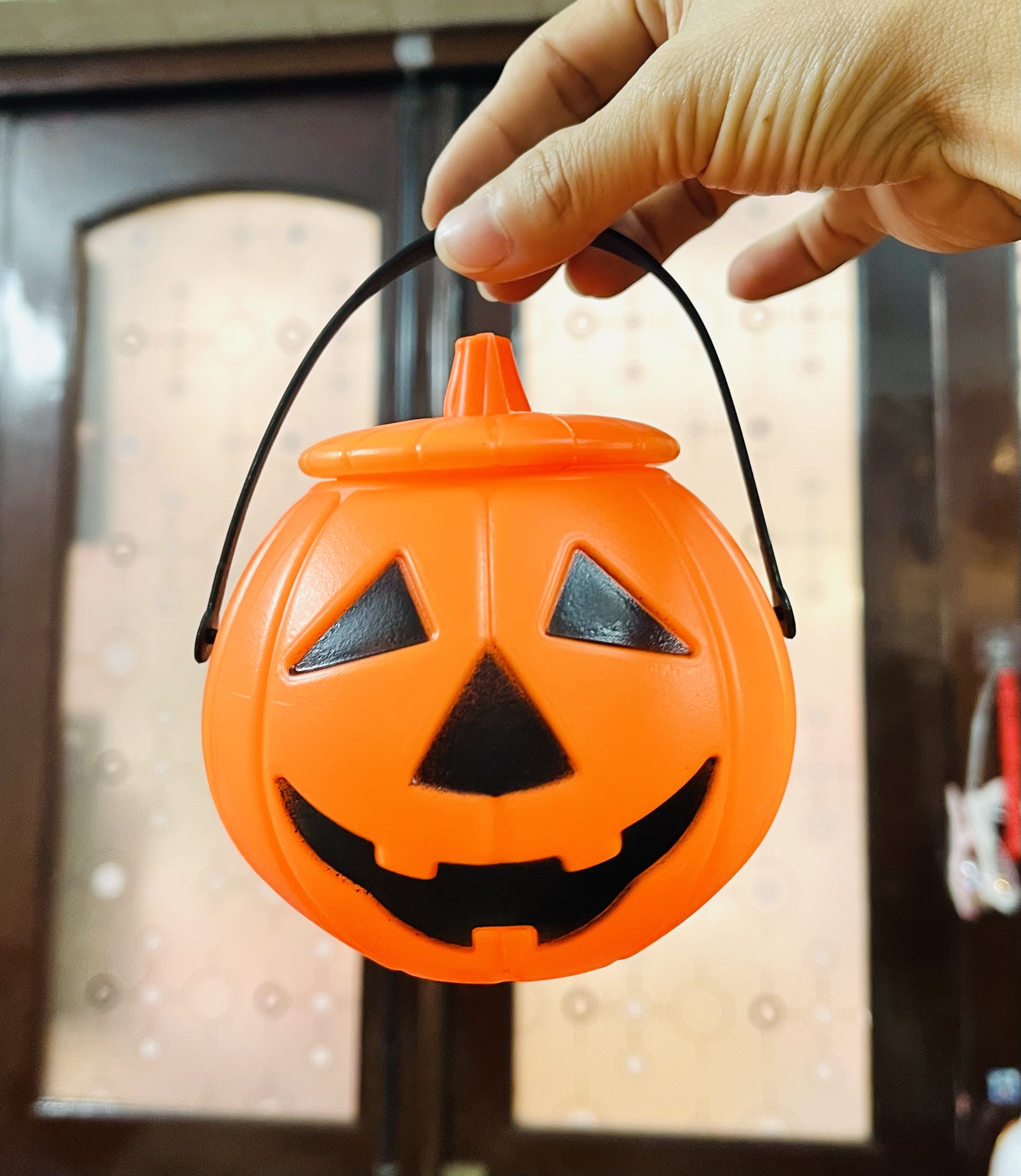 Giỏ bí ngô haloween 1-4 giỏ/ giỏ xách bí Ngô đựng kẹo chơi hoá trang halloween