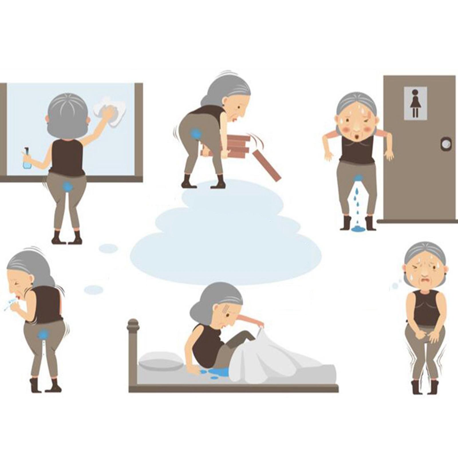Có Thể Giặt Được Tái Sử Dụng Quần Lót Không Tự Chủ Cho Cũ Bệnh Nhân Thấm Hút Viện Trợ Tiểu Tiện Quần Lót Người Lớn Tã Vải