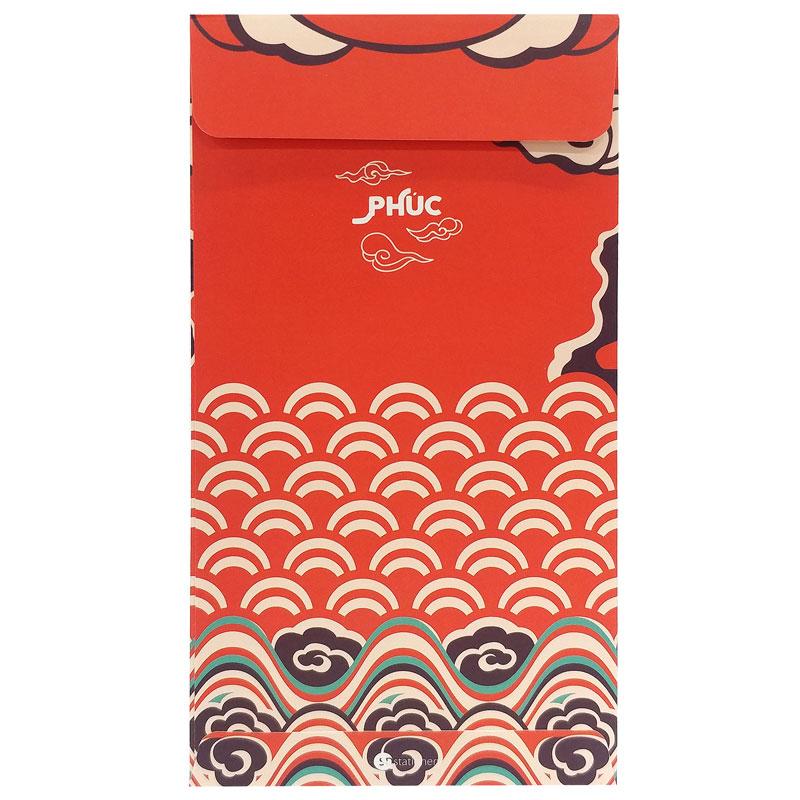 Bộ 5 Bao Lì Xì SDstationery Cát Niên Mỹ Ý - Ngũ Phúc Lâm Môn