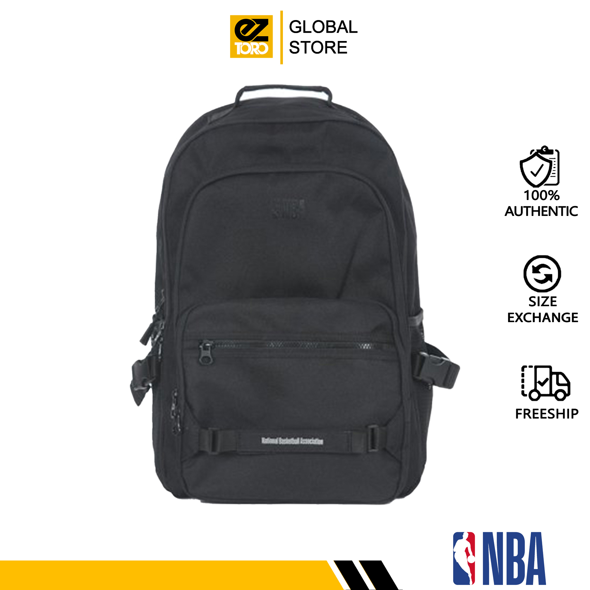 Balo NBA Logo Volume Print Backpack - Balo thời trang cho nam, nữ, unisex