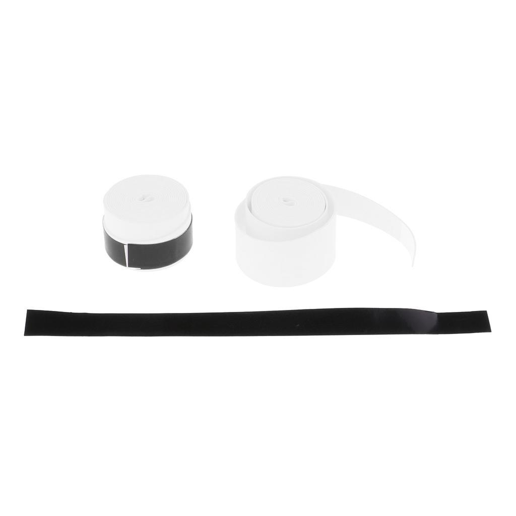 4xTennis Squash Badminton Racket Grip Tape Anti-Slip Overgrip Wrap Black