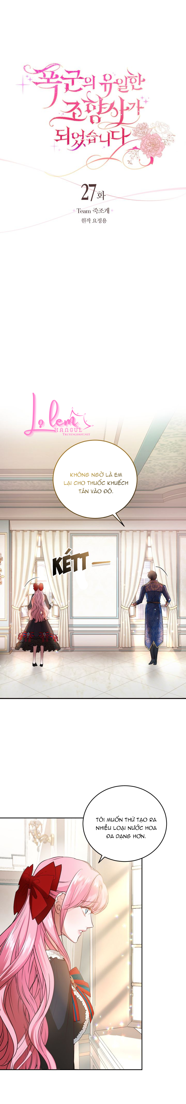 trở thành nhà điều chế nước hoa duy nhất của bạo chúa chapter 27.1 7