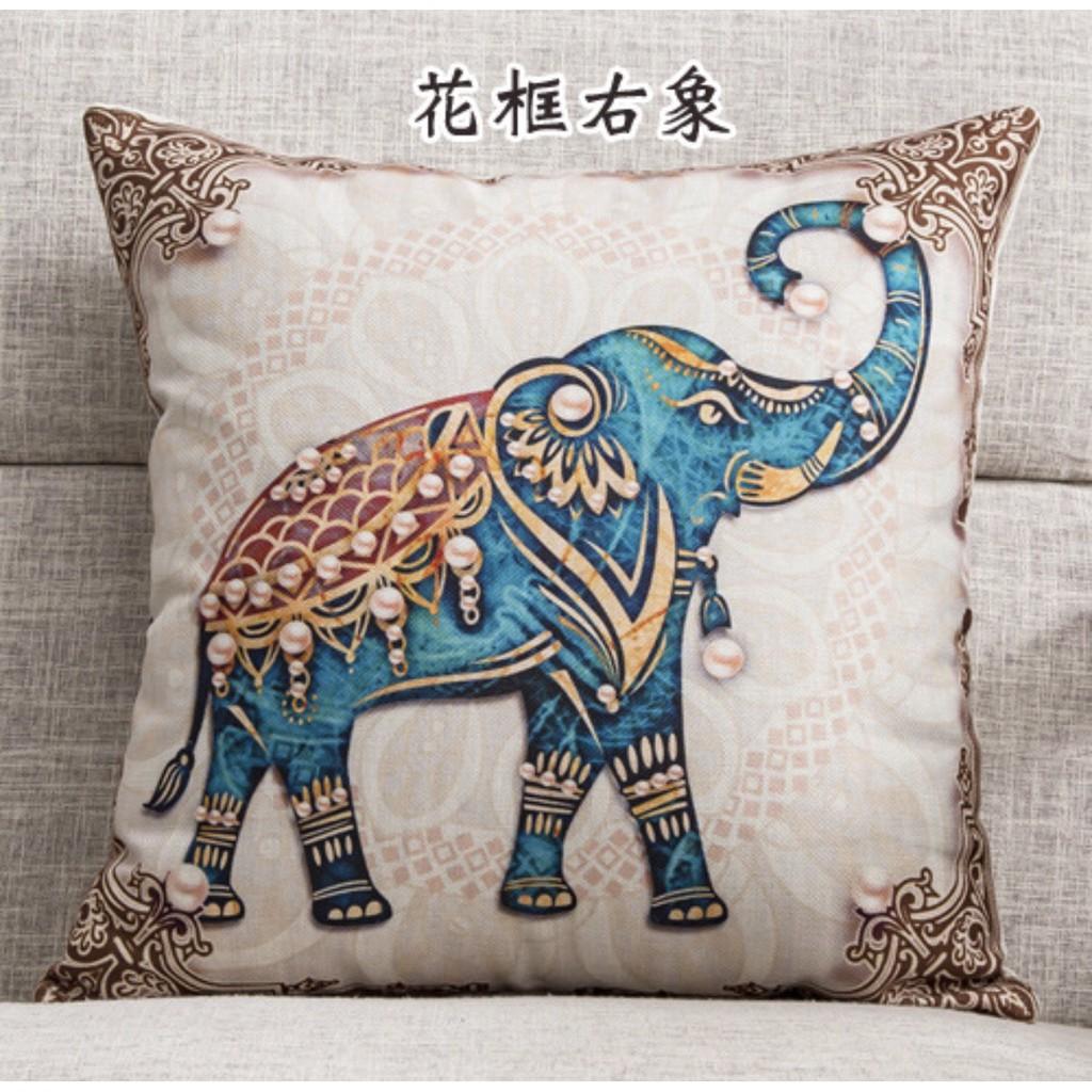 Gối tựa lưng, Gối Trang Trí, Gối Sofa NHỮNG CHÚ VOI SBK073