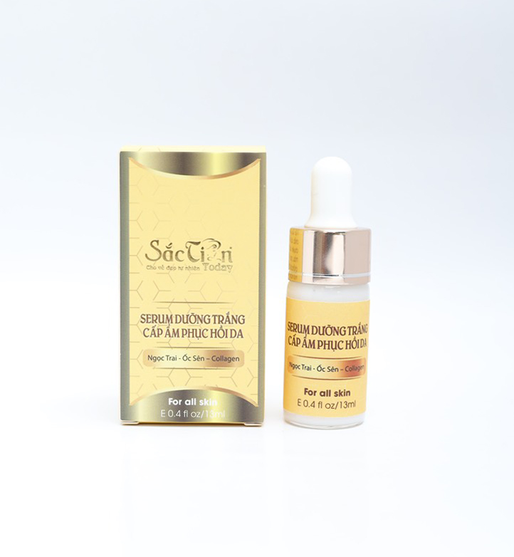 Serum dưỡng trắng cấp ẩm phục hồi 13ml Sắc Tiên Today