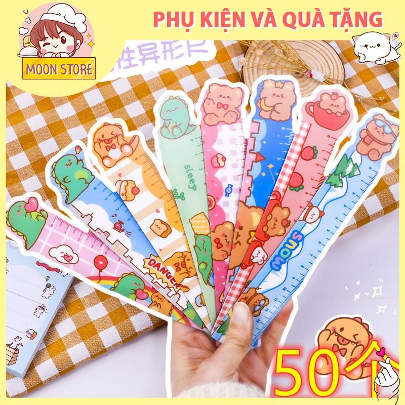 Thước kẻ dẻo 15cm nhiều hình cute nghộ ngĩnh