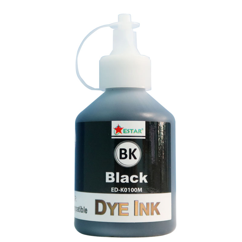 Mực nước màu đen Dye Epson ED-K0100M thương hiệu Estar (100ML)(hàng nhập khẩu)