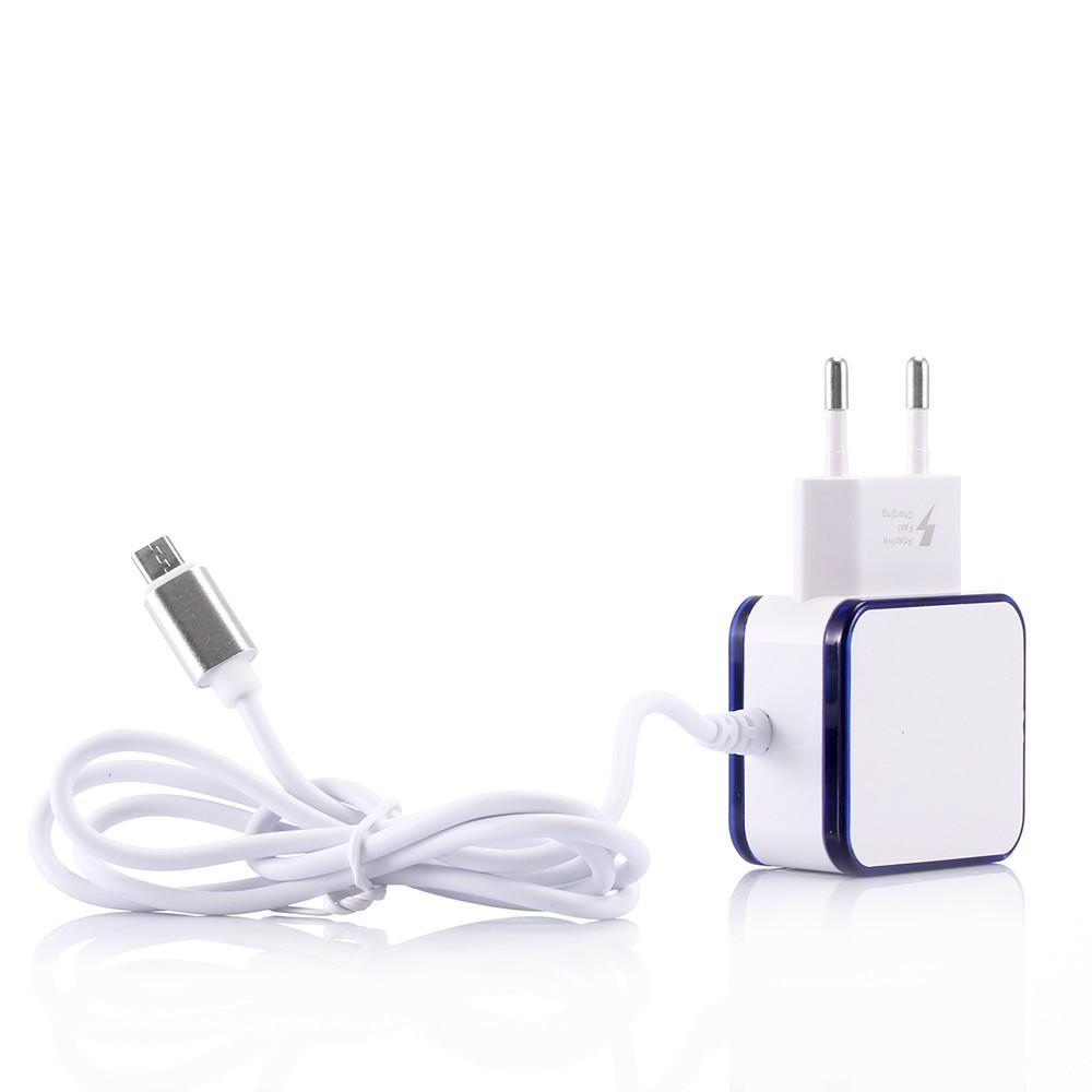 Dây USB cắm tường phích cắm EU 18W sạc nhanh QC3.0