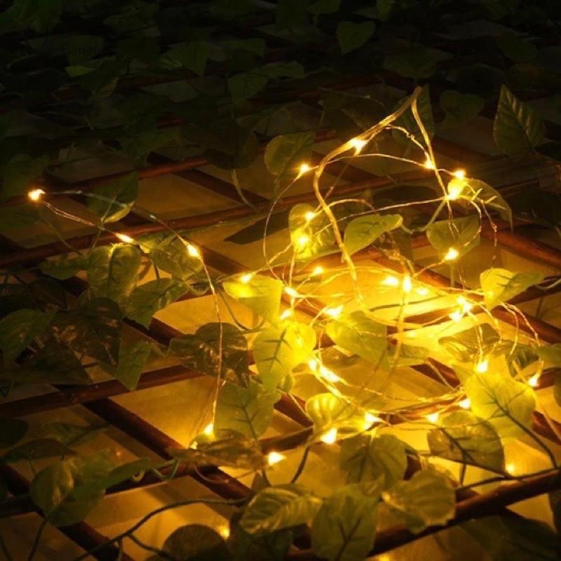 Dây đèn led dùng pin dài 2m dùng để trang trí