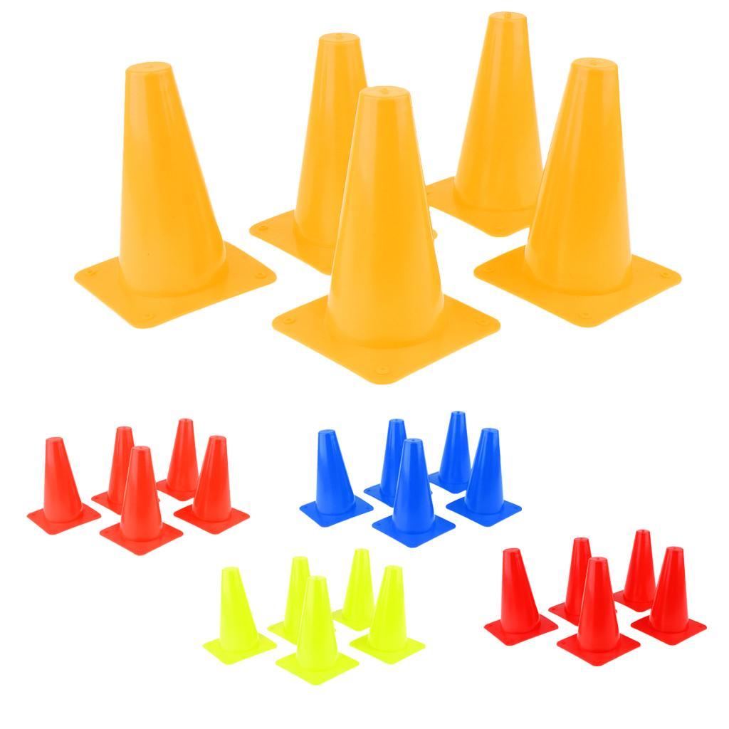 5pcs 15cm Safety Cone for Sports Training Soccer Agility Skateboard Skating