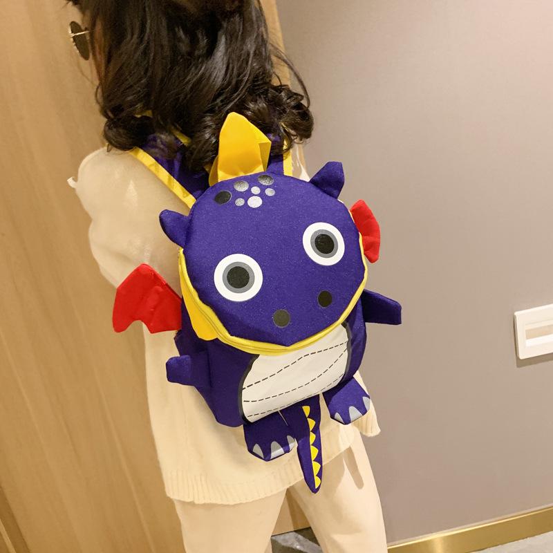 Chống Mất Hoạt Hình Trẻ Em Ba Lô Cho Bé Mẫu Giáo Schoolbag Khủng Long Kid Ba Lô Trẻ Em Học Túi Cô Gái Bé Trai Ba Lô