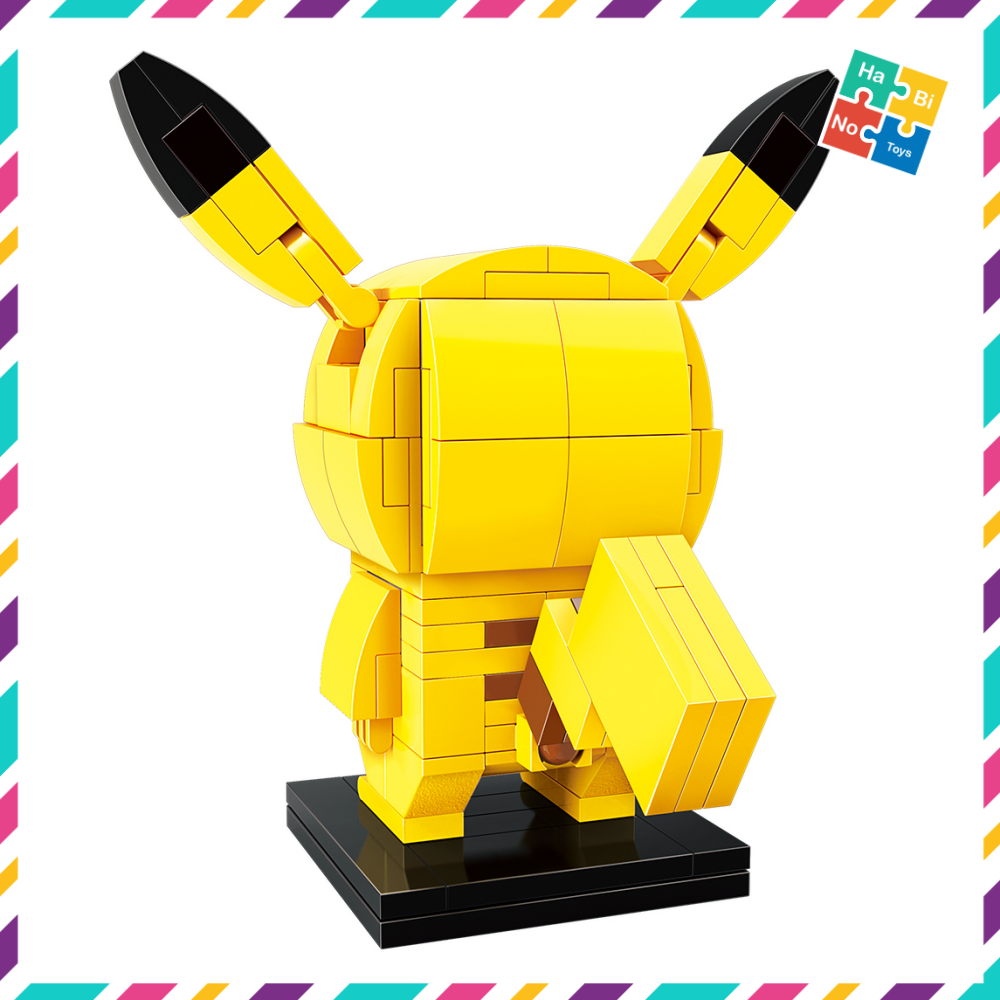 Lắp Ráp Pokemon Pikachu Keeppley Đồ Chơi Mô Hình Hoạt Hình Truyện Tranh Brickheadz 116 Chi Tiết A0101 Cho Trẻ Từ 6 Tuổi