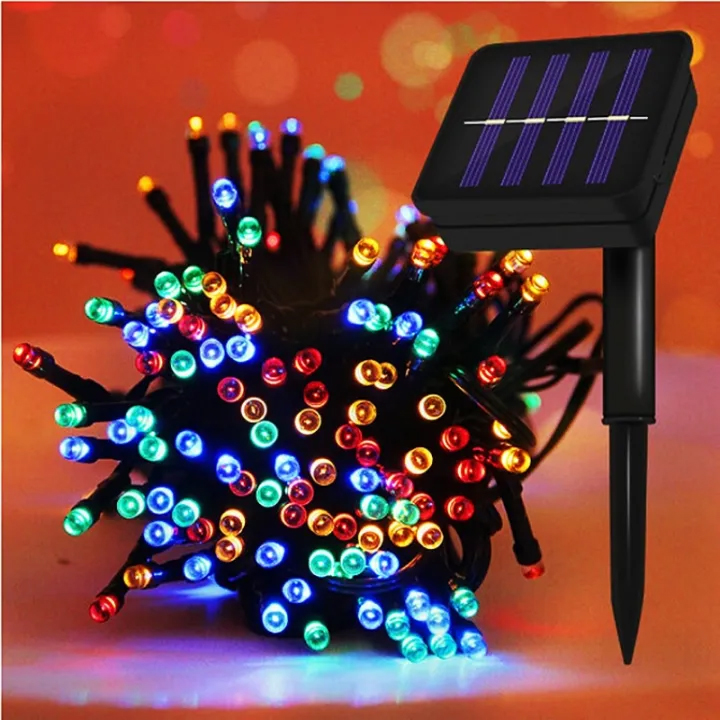 Đèn Trang Trí Năng Lượng Mặt Trời Dây LED 100 Bóng - Chiều Dài 12M - Trang Trí Mọi Góc Cạnh - DA3016