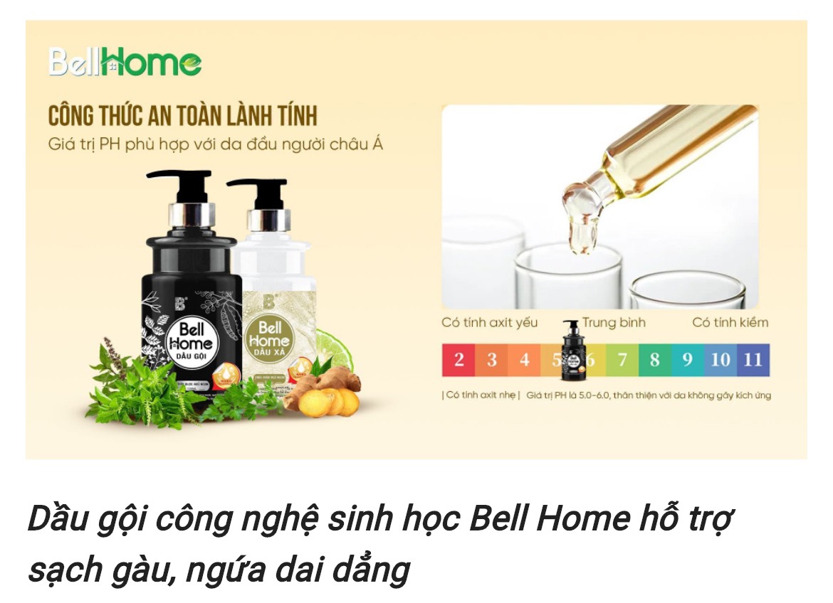 Dầu Xả Công Nghệ Sinh Học Bell Home Thảo Dược Ngủ Ngon 500ML