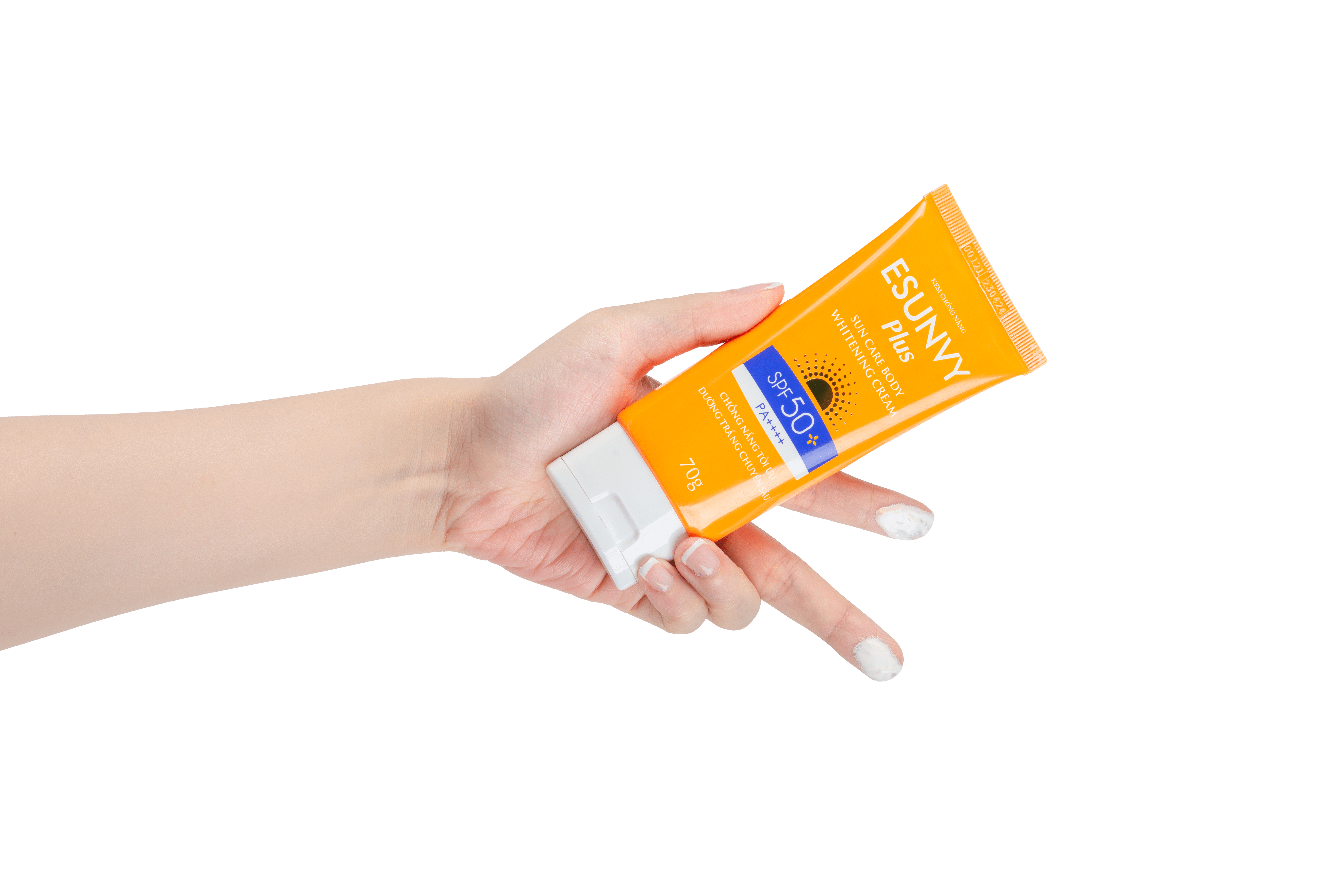 Kem Chống Nắng Esunvy Plus Sun Care Body SPF50+/PA++++ Bảo Vệ Da Tối Ưu, Dưỡng Trắng Chuyên Sâu Tuýp 70g TMP013