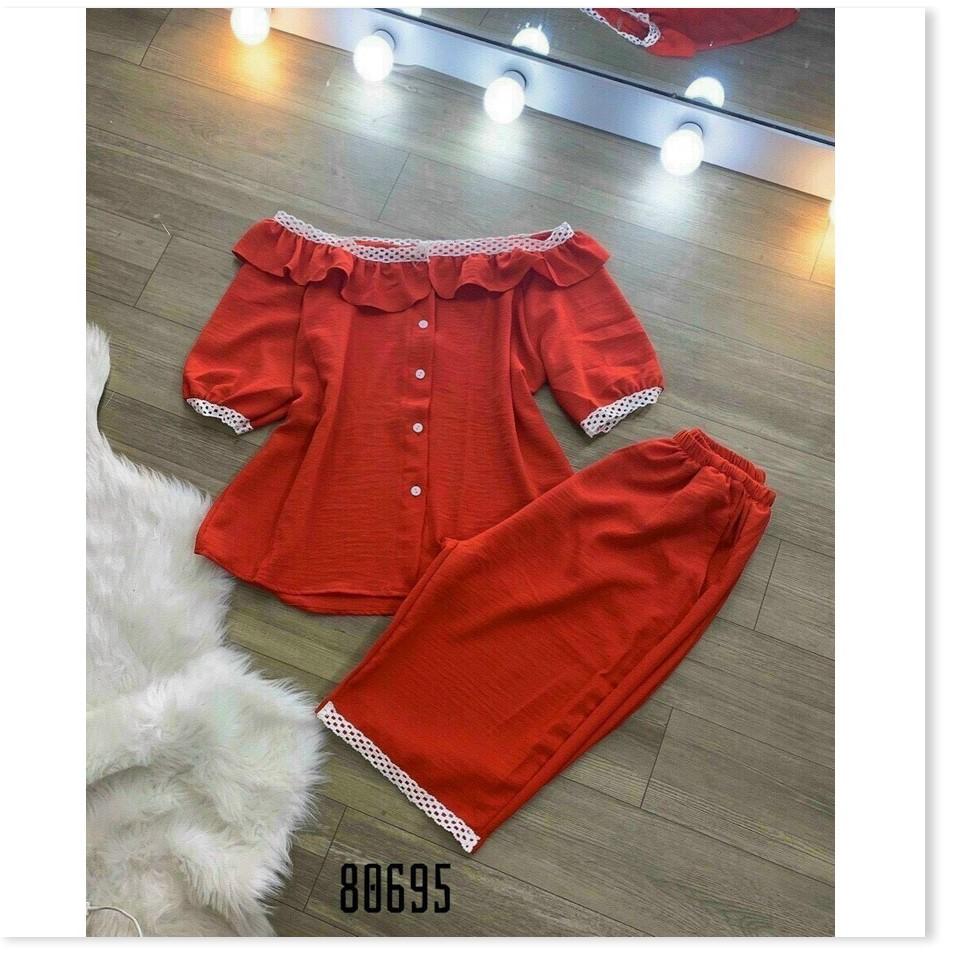 SET BỘ ĐỒ NỮ MẶC NHÀ CỰC XINH CHO CÁC CHỊ EM THỜI TRANG LANO STORE