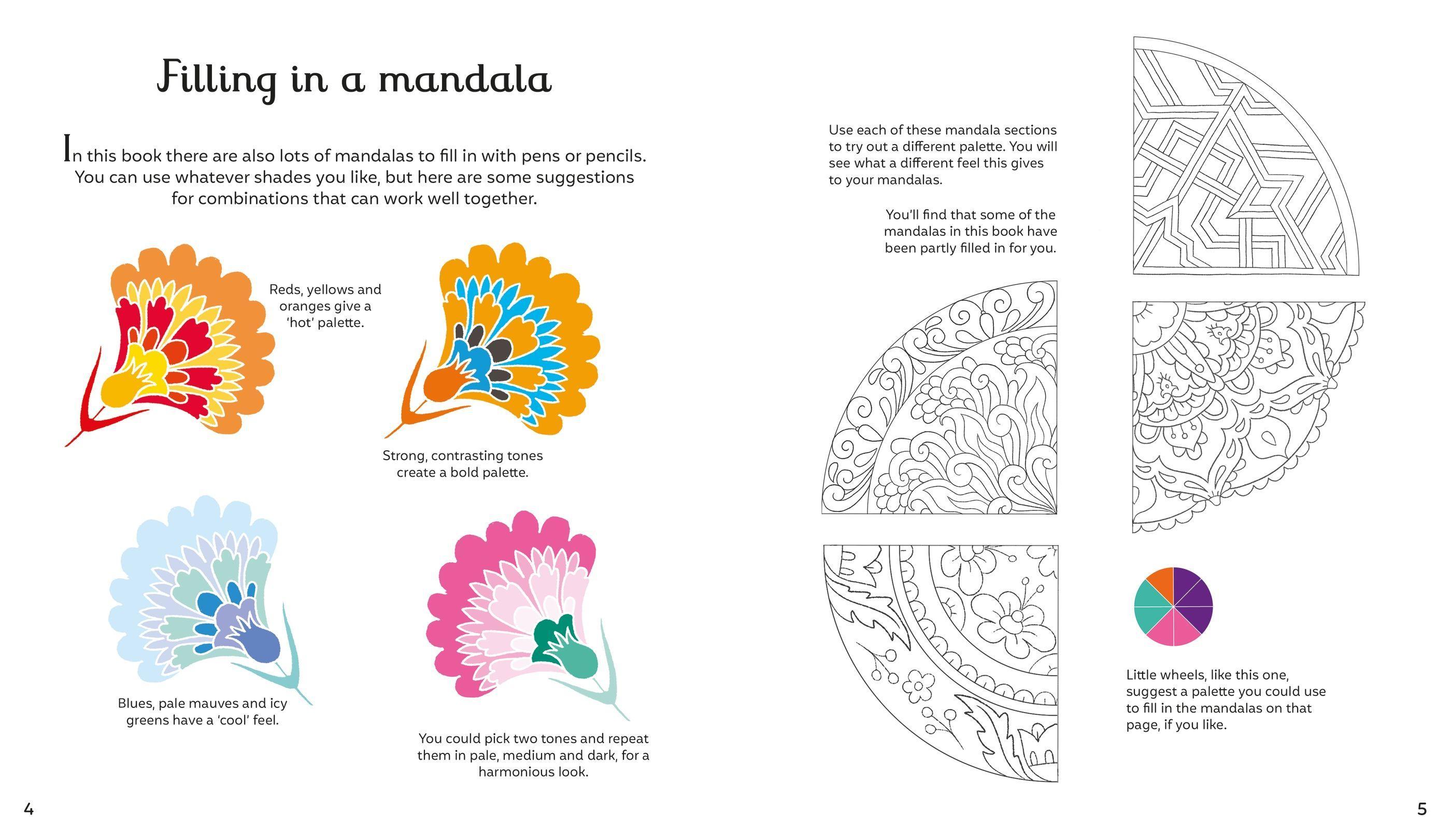 Sách ngoại văn: Mandalas To Draw And Colour
