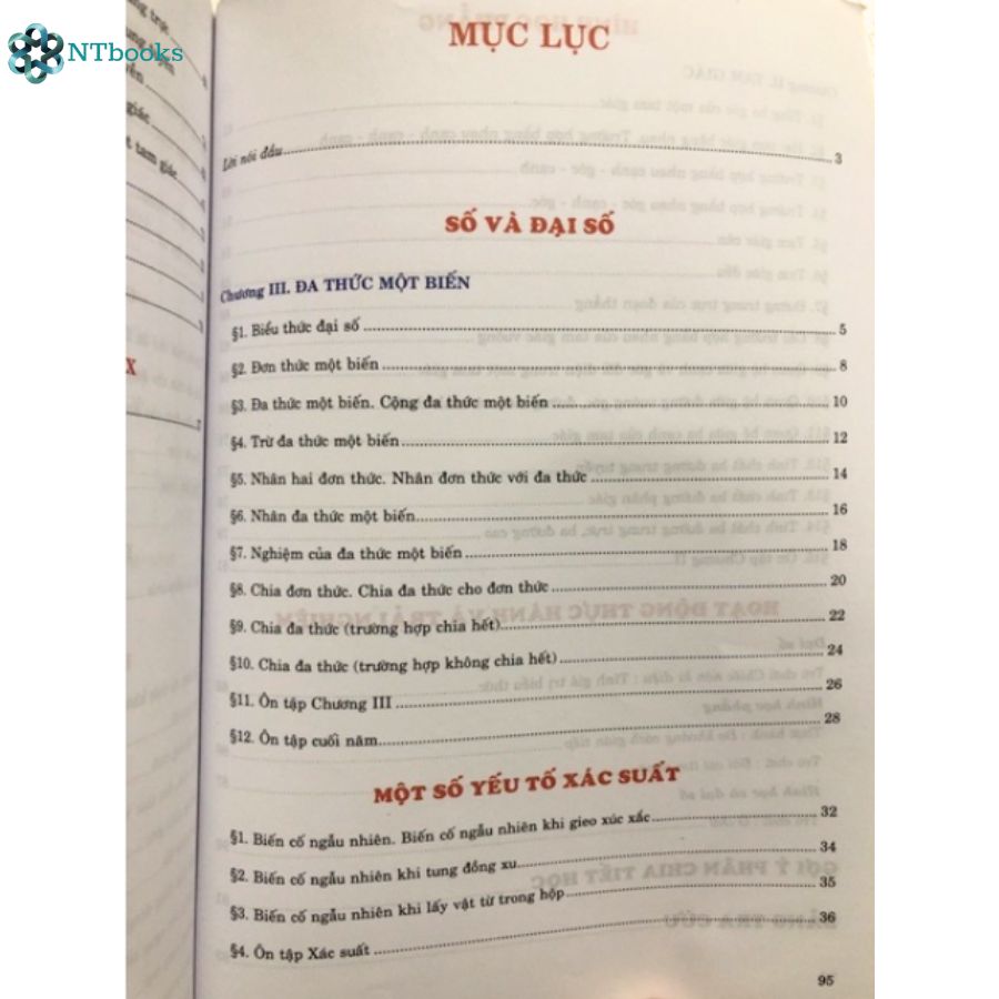Sách Em Học Toán Lớp 7 Tập 2