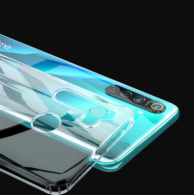 Ốp lưng silicon dẻo trong suốt cao cấp cho OPPO Realme C3