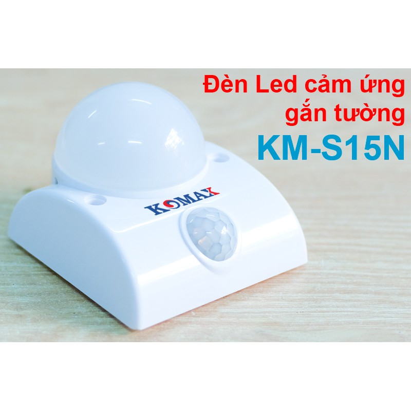 Đui đèn led cảm ứng hồng ngoại siêu bền KM-S15N