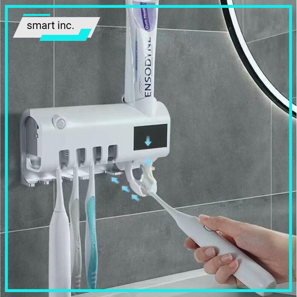 Máy Khử Trùng Treo Bàn Chải Nhả Kem Đánh Răng Diệt Khuẩn Tia UV