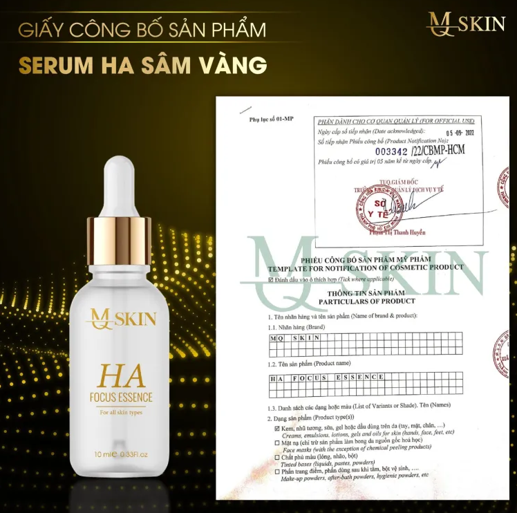 Serum Sâm Vàng MQ Skin