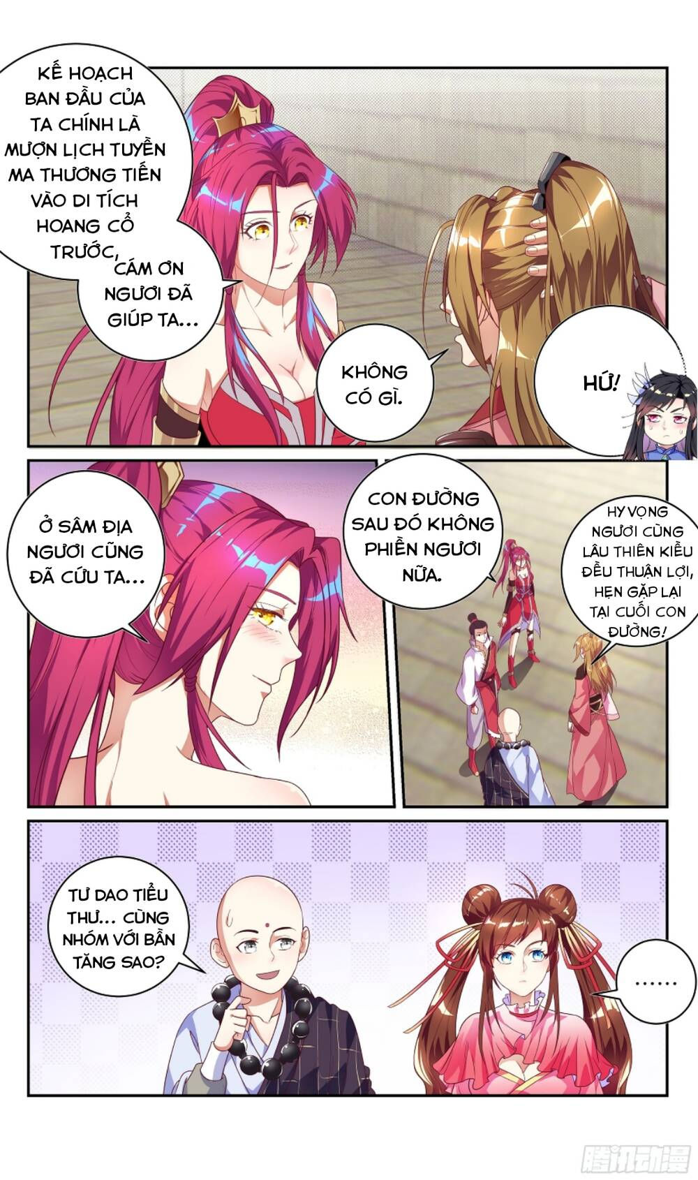 hệ thống ép ta làm nhân vật phản diện chapter 89 13