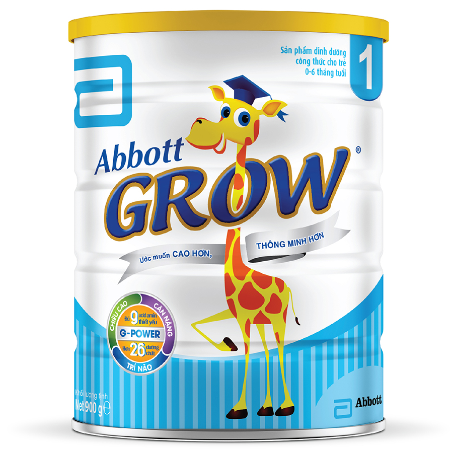 Sữa Bột Abbott Grow 1 900g