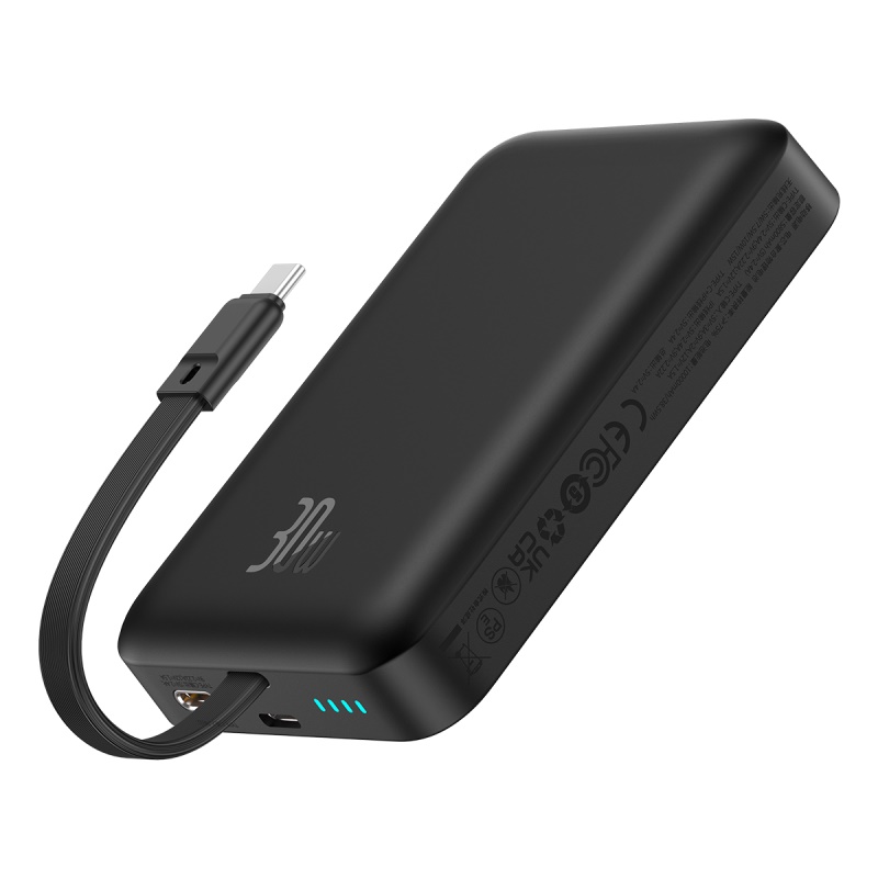 Sạc Dự Phòng Không Dây OS-Baseus Magnetic Mini Wireless Fast Charge Power Bank 10000mAh 20W/30W (Hàng chính hãng)