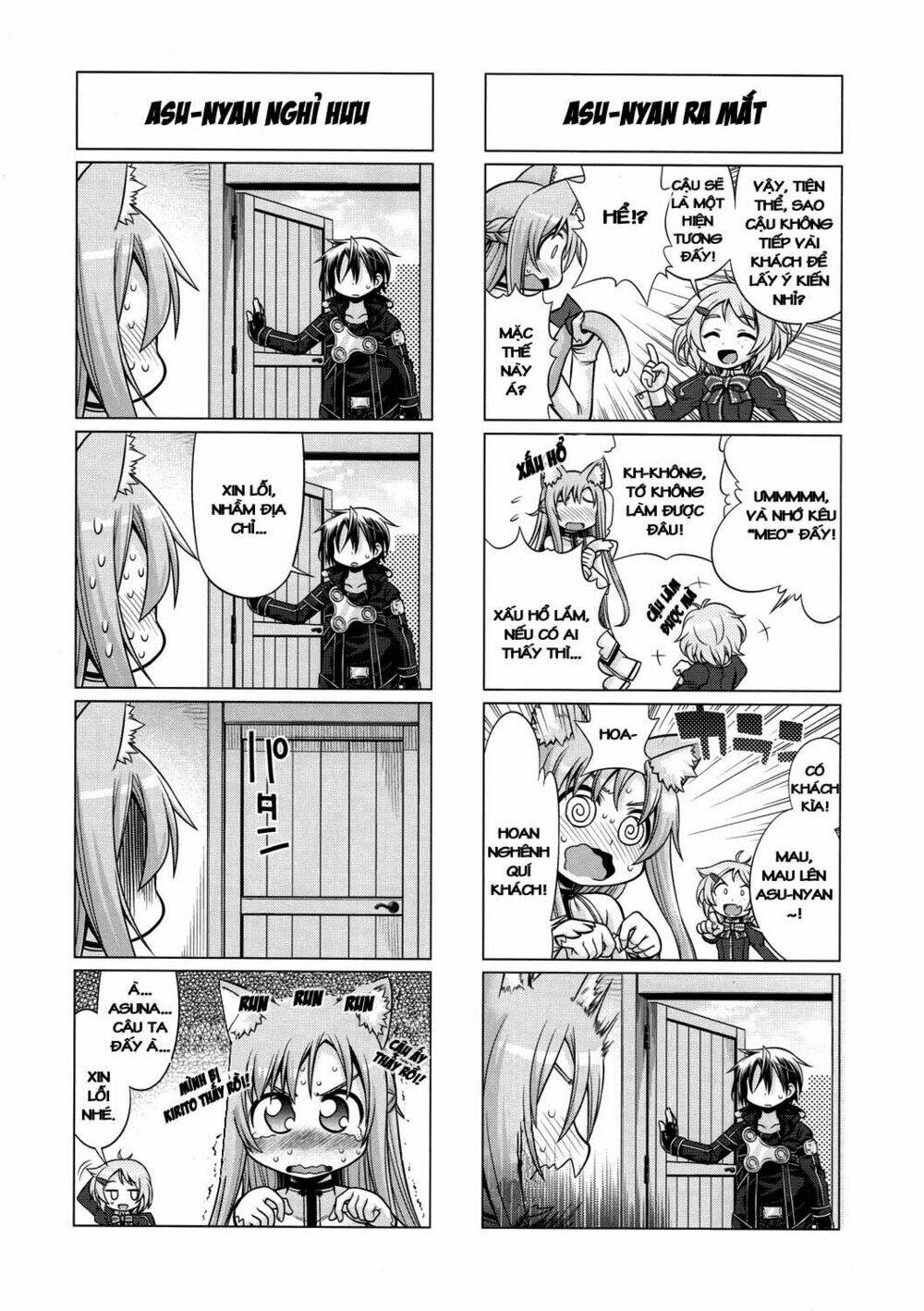 swort art online - 4koma chapter 3 9