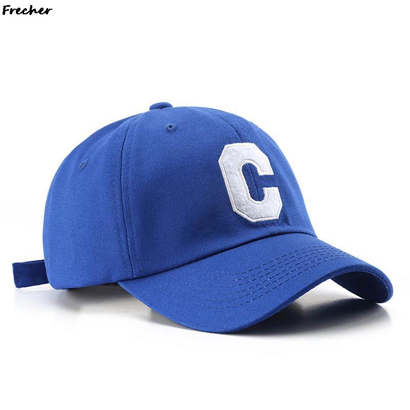 C Thư bóng chày mũ phụ nữ Mũ phố Hip Hop Hat unisex Cotton TENAGER ThROMODERY Bóng rổ Mũ bóng đá 2022 Color: WT2 Size: 56-60CM