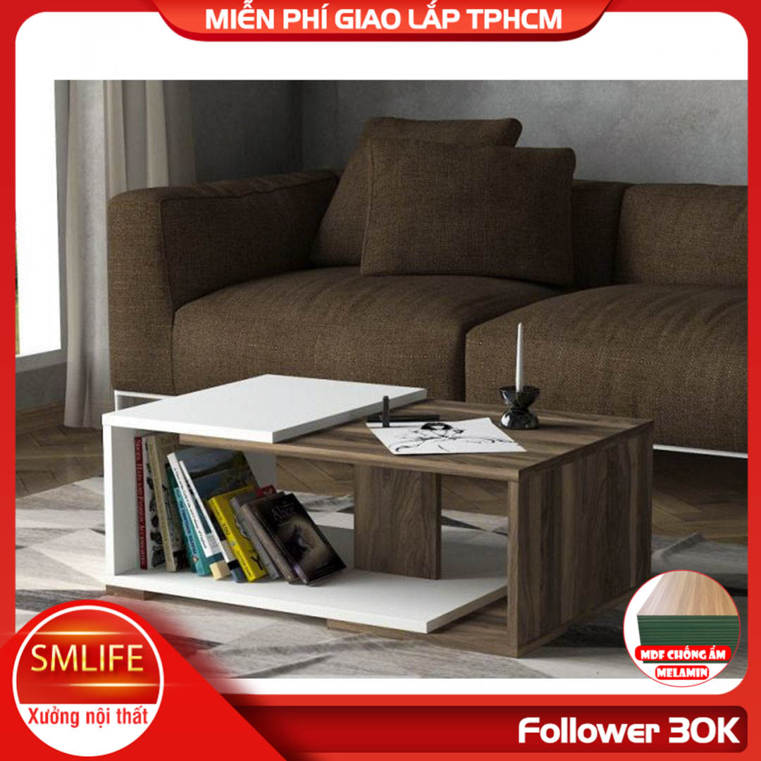 Bàn sofa bàn trà phòng khách SMLIFE Chiba