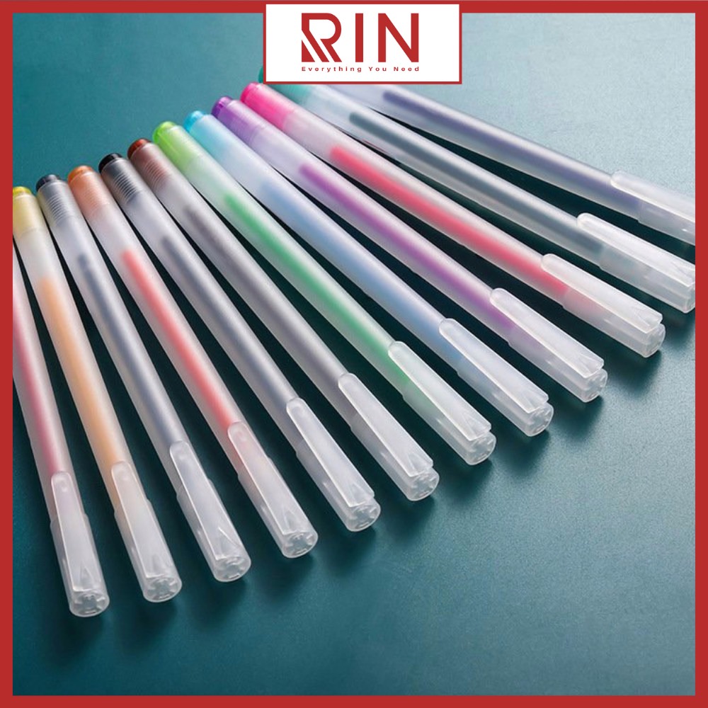 Bộ bút Bộ bút Gel nhiều màu/ Set bút gel nhiều màu – 12 màu- 0.5mm – Bộ 12 cây