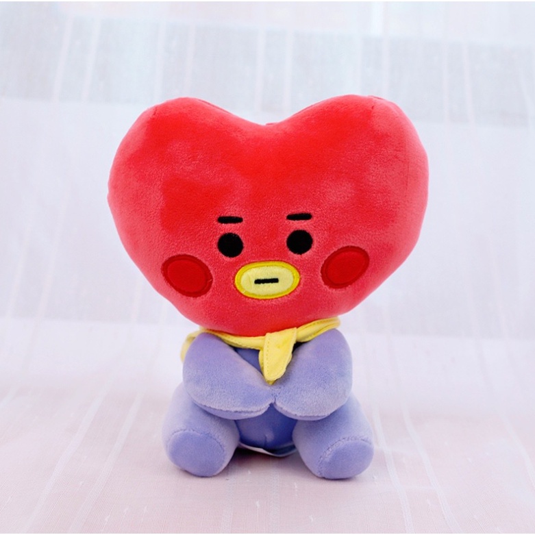 Thú nhồi bông BTS BT21 baby sitting ngồi 20cm