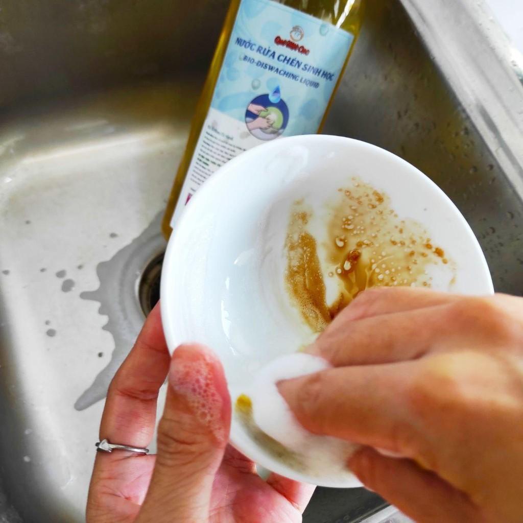 Nước rửa chén sinh học , nước rửa chén hữu cơ, Quê Một Cục, 1 lít
