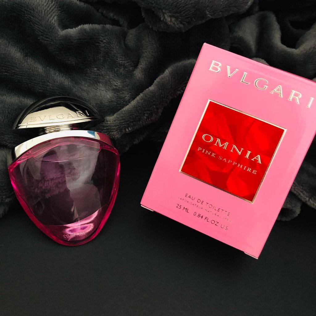 Nước hoa nữ BVLGARI Omnia Pink Sapphire EDT 25ml