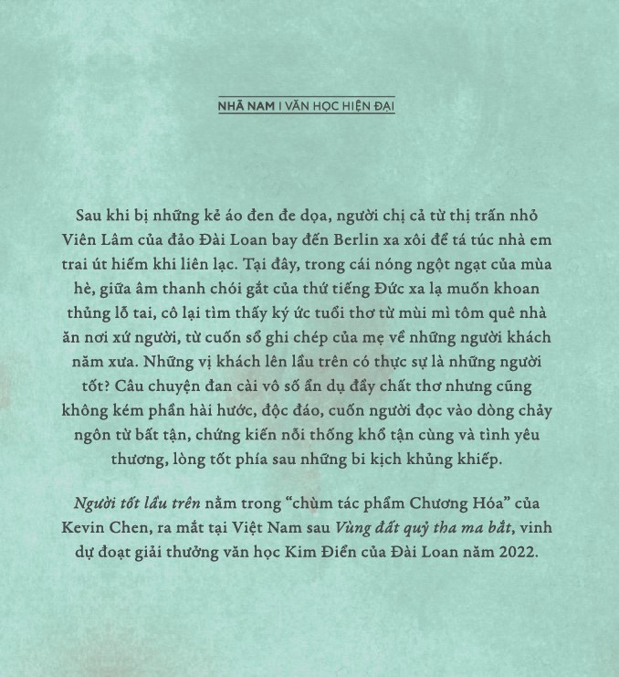 Sách - Người tốt lầu trên (Kevin Chen) (Nhã Nam Official)