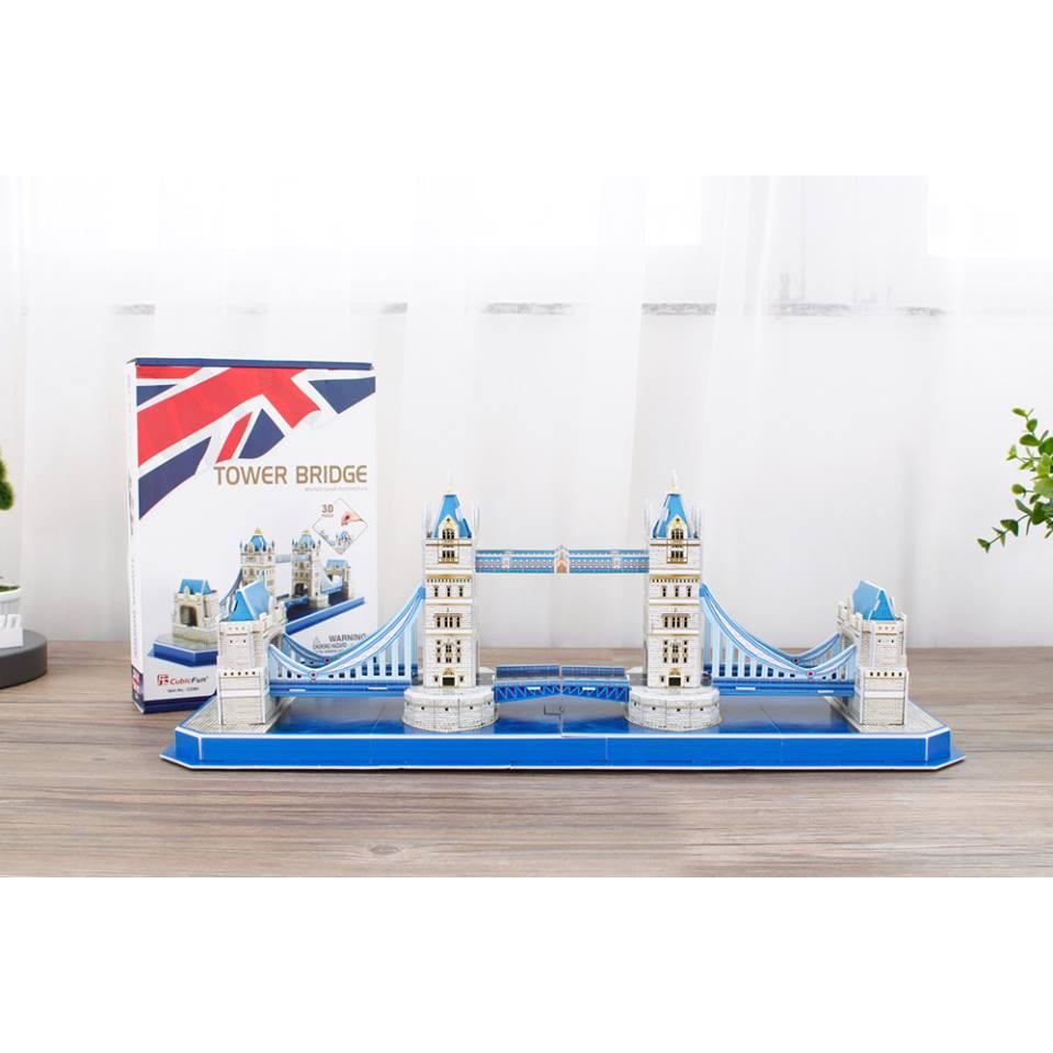 Mô hình giấy 3D - Cầu tháp London - UK C238h