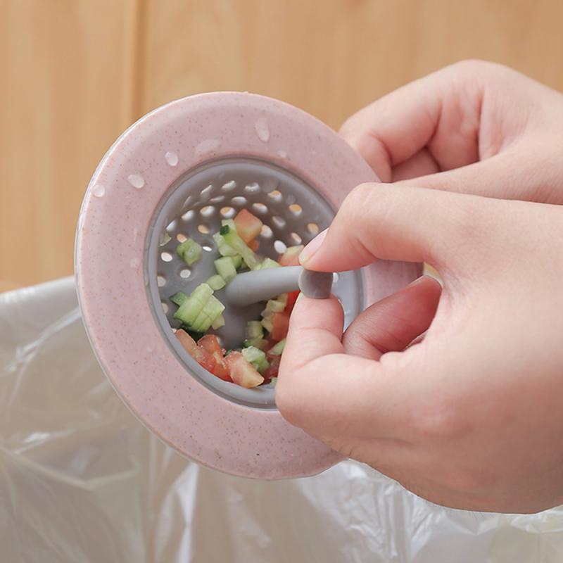 Anti-blocking Hair Catcher Hair Stopper Plug Trap Shower Floor Drain Covers Sink Filter Bathroom Sink Strainer Kitchen Accessor