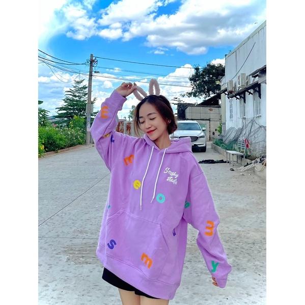 Áo Khoác Hoodie TEXT SHY Unisex More simple ( Hình thật )