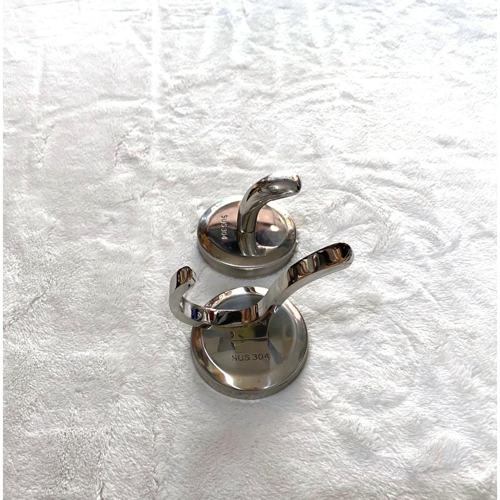 Móc áo đơn pát tròn inox 304, TT-030